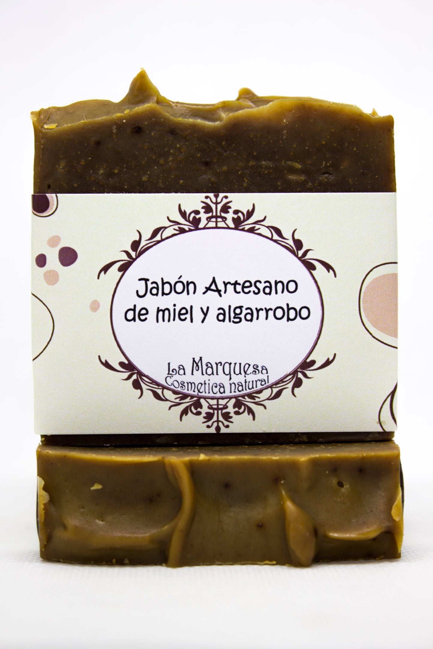 Jabón de miel y algarrobo