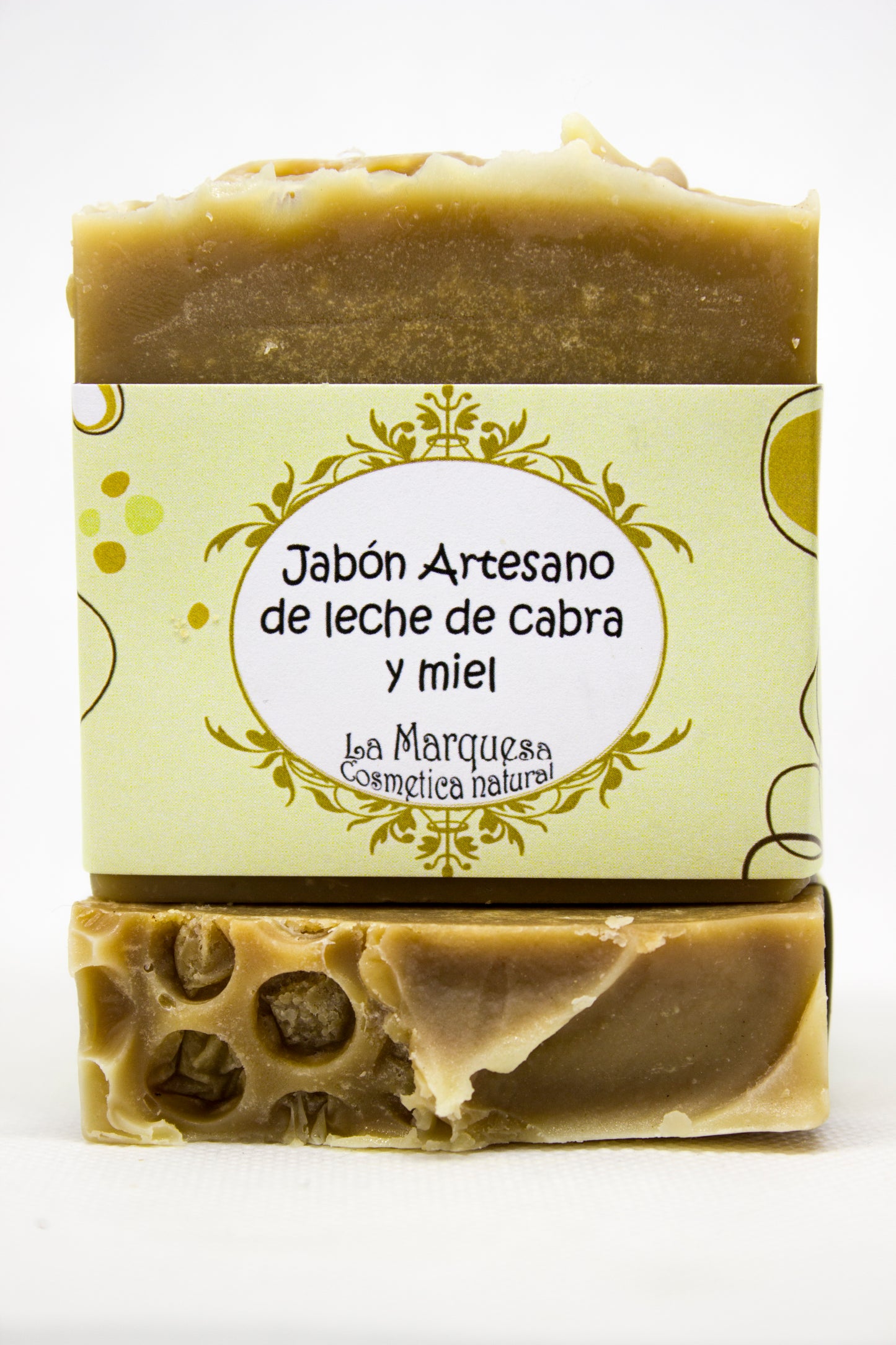 Jabón de leche de cabra y miel