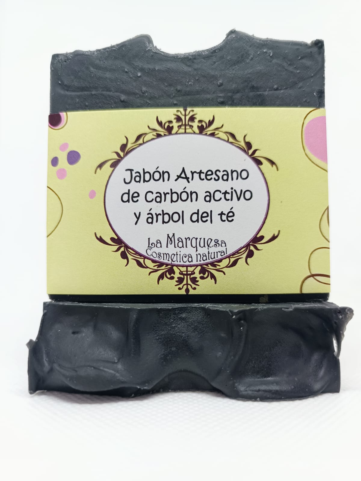 Jabón de carbón activo