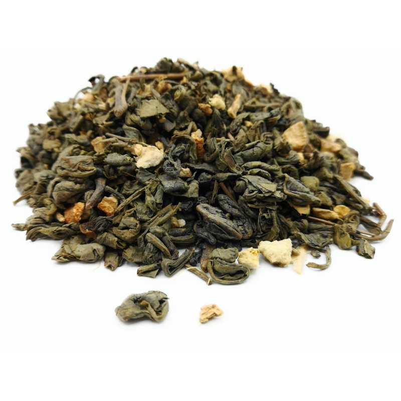 Té verde, jengibre y limón